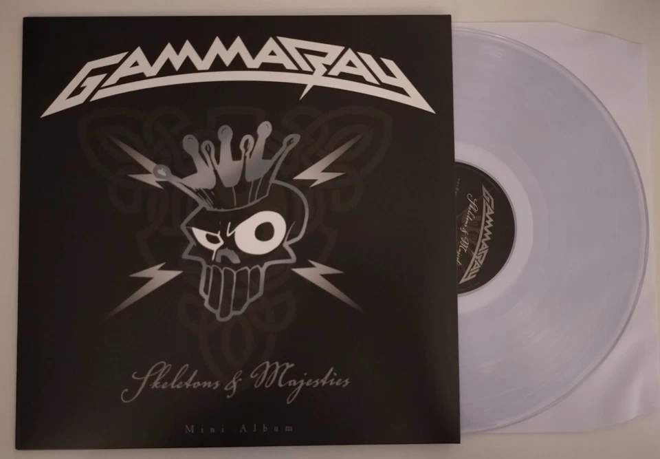 Gamma Ray SKELETONS AND MAJESTIES Clear Vinyl LP 2023 Ltd. Edition - Image 1 of 1