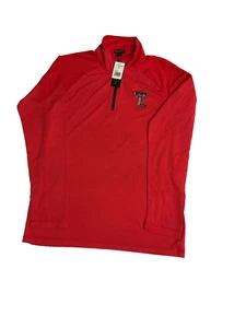 champion elite men's Mock Neck Quarter-Zip Top, Red, L - Picture 1 of 1