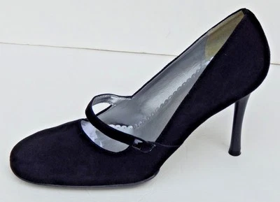 BCBGirls MAX AZRIA ZAPATOS DE TACÓN DE GAMUZA GENUINA NEGROS talla 6 NUEVO SUPER OFERTA  Foto 1 de 3