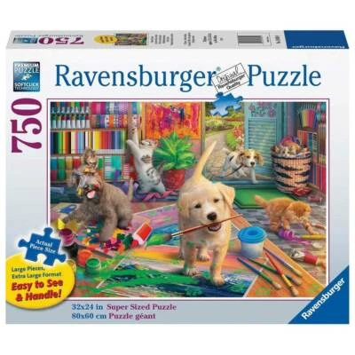 RAVENSBURGER PUZZLE*750 TEILE LARGE*CUTE CRAFTERS*RARITÄT*NEU+OVP