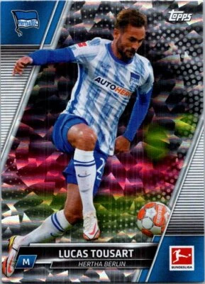 2021-22 Topps Bundesliga #11 Lucas Tousart Speckle Foil - Image 1 of 2