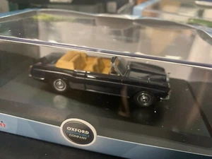 OXFORD 43RRC001 - ROLLS ROYCE CORNICHE CABRIOLET OUVERT BLEU 1/43 - Foto 1 di 2
