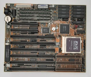 Carte mère rétro Shuttle HOT-419VZ VLB ISA 486 + IT's ST486DX2 80MHz + 16Mo RAM - Photo 1/3