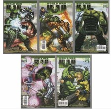 World War Hulk 1 2 3 4 5 variant set John Romita Jr 2007 VF/NM Marvel
