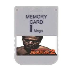 Tarjeta de memoria Shin Nippon Pro Wrestling Toukon Retsuden 2 PSX PlayStation JP ahorra - Imagen 1 de 1