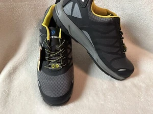 Nautilus Mens Black/Yellow Mesh Comp Toe 2426 Velocity ESD Work Shoes 11.5 (MED) - Picture 1 of 14