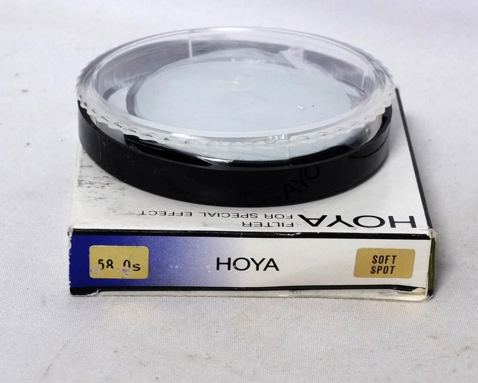 Hoya 58mm Soft Spot Filter NEW 35mm SLR Film DSLR Digital - Image 1 of 1