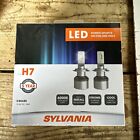 SYLVANIA H7 LED Fog Lights Bright White LED Light Output Headlight, 2 Bulbs