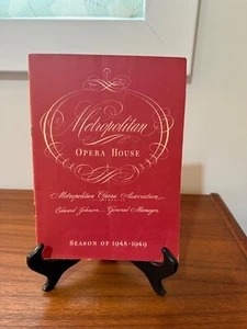 Metropolitan Opera House Program LUCIA DI LAMMERMOOR Feb 11,  1949 - Picture 1 of 3