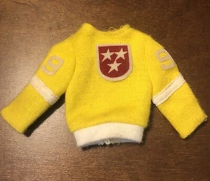 Vintage Big Jim Hockey Outfit Action Figur Kleidung SHIRT ONLY 70er Jahre siehe Fotos - Bild 1 von 3