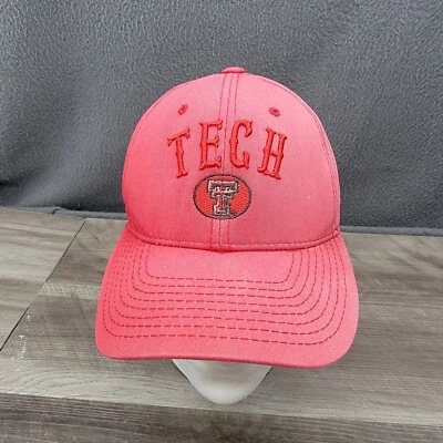 TEXAS TECH RED RAIDERS Zephyr Z Hat Snapback Adjustable Fit NCAA Red HAT / CAP - Image 1 of 4