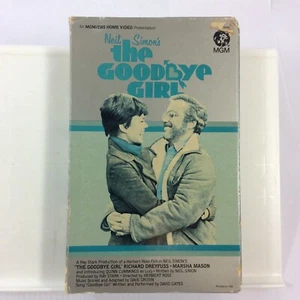 Neil Simons The Goodbye Girl VHS 1977 Big Box Richard Dreyfuss Marsha Mason MGM - Foto 1 di 12
