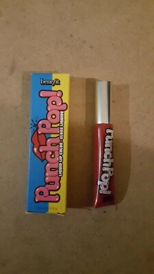 NEW in box Benefit Punch Pop - Liquid Lip Color Gloss - Cherry - Image 1 of 2