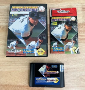 Roger Clemens MVP baseball serie Genesis CIB manuale scatola di gioco autentica funzionante - Foto 1 di 12