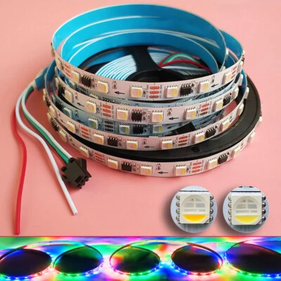 12V/24V TM1814 IC 5050 LED Pixel Strip Light Tape RGBW RGBWW 4 in 1  Addressable - Image 1 of 4