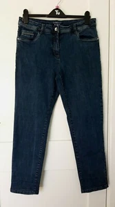 Fab Blue Traditional Tapered Leg Denim Jeans from Canada C&A ~ Size 14 ~ L28" - Picture 1 of 4