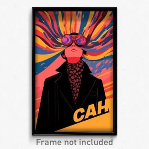 Russian Movie Poster - Boy Feeling Powerless, Pink White Gloves (Art Print) - Picture 1 of 1