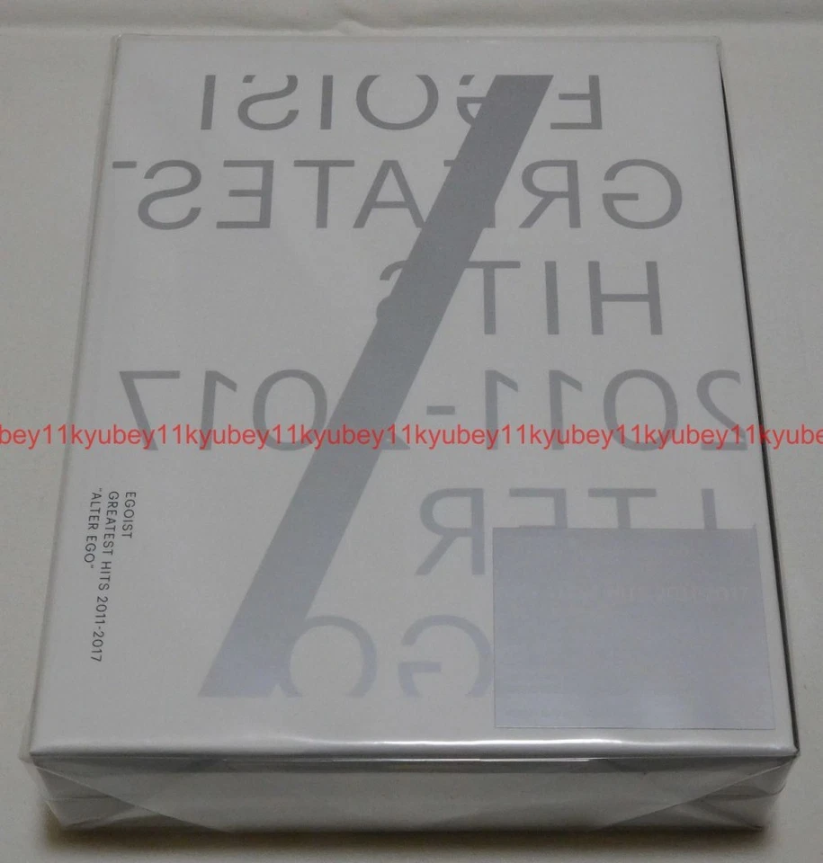 Egoist Greatest Hits 2011-2017 Alter Ego First Limited CD Blu-ray At082