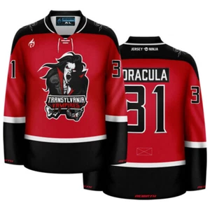 Transylvania Vampires Mythical Hockey Jersey - Picture 1 of 16