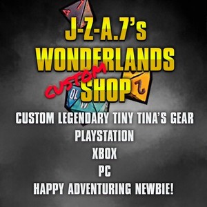 PS/XBOX/PC Tiny Tina's Wonderlands CUSTOM GEAR LEVEL 40 CHAOS 35 PRIMORDIAL REAL