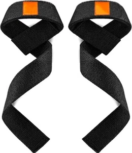Correas de elevación acolchadas pull-up - Correas de gimnasio de entrenamiento de fuerza para hombres y mujeres - Imagen 1 de 7