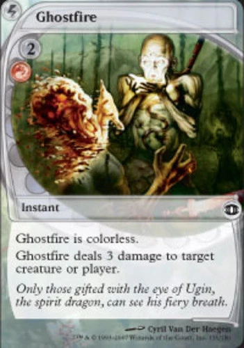 4x Ghostfire ~ Near Mint Future Sight MTG Magic x4 4 UltimateMTG Playset Red Car - Image 1 of 1