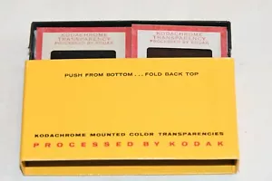 Box Vtg 1957 35mm Kodachrome Slides DeMolay Parents Night Dress Up Red Border - Picture 1 of 11
