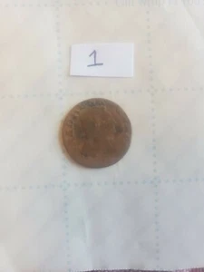 1642 French Double Tournois Coin   *1 - Bild 1 von 4