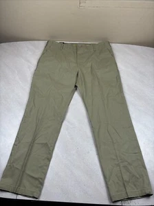 Lee Extreme Comfort Slim Fit Pants Men’s  38x30 Elastic Waist Khaki Preppy NWT - Picture 1 of 12