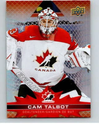 2021-22 Upper Deck Tim Hortons Team Canada  #30 Cam Talbot   V52580 - Image 1 of 2