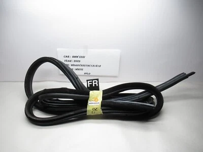 04-10 BMW 535i puerta delantera derecha carrocería ventana resistente a la intemperie sello 7033786 OEM Foto 1 de 4