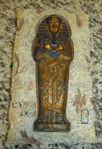 Colorful King Tut's Sarcophagus Decorative Wall Art Hanging - Summit Collection - Picture 1 of 2