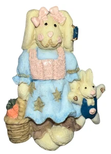 Alfiler trasero con solapa de sombrero Country Bumpkin conejo pin - Imagen 1 de 2