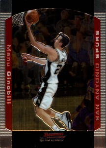 2004-05 Bowman Chrome Basketball #102 Manu Ginobili
