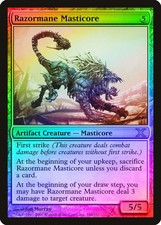 Razormane Masticore FOIL 10th Edition NM Artifact Rare MAGIC MTG CARD ABUGames