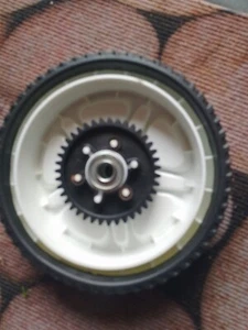 8 INCH WHEELS FOR SELF DRIVE ROVER MASPORT +DMC PARKLANDERLAWN MOWER - Picture 1 of 4