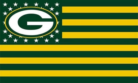Green Bay Packers Flag 3x5 ft Banner NFL free shipping. USA seller!!! Cover