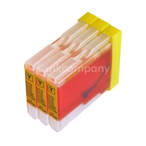 3x Tinte DCP135C DCP150C DCP153C DCP157C MFC235C MFC260C LC1000 LC970 Y - Bild 1 von 1