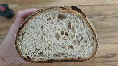 109 y/o French Sourdough Starter & Recipe - Organic Wholegrain Rye - image 1 of 4