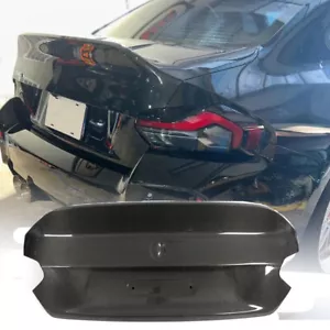 For BMW 2 Series G87 M2 Coupe 23-24 Real Carbon Rear Trunk Boot Lid Cover Trim - Foto 1 di 12