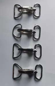 Motorcycle Vest Hook Clasps Push-Open Clip Bike Vest Extenders Clasps - Bild 1 von 1