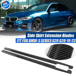 M Performance Carbon Painted Side Skirts Fits BMW M-Sport G20 G28 M340i 2019-23 - Picture 1 of 16