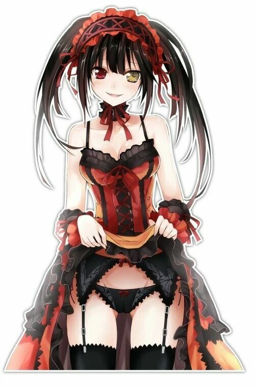 Date A Live Kurumi Tokisaki Anime Car Window Decal Sticker 005 - Image 1 of 1