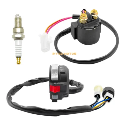 Handlebar Start Switch Relay Spark Kit for Yamaha Warrior 350 YFM350X 1987-1995 - Image 1 of 4