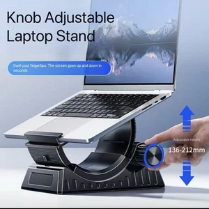 NEW Adjustable  Ergonomics Laptop stand for Macbook-White/general-purpose - Picture 1 of 9