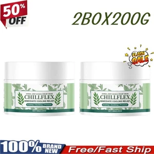 Herbal Joint & Muscle Relief Cream Chillflex Immediate Cooling Re lief 2BOX - Picture 1 of 16