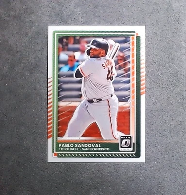 Béisbol Panini Donruss 2025 - óptica #95 Pablo Sandoval Foto 1 de 2
