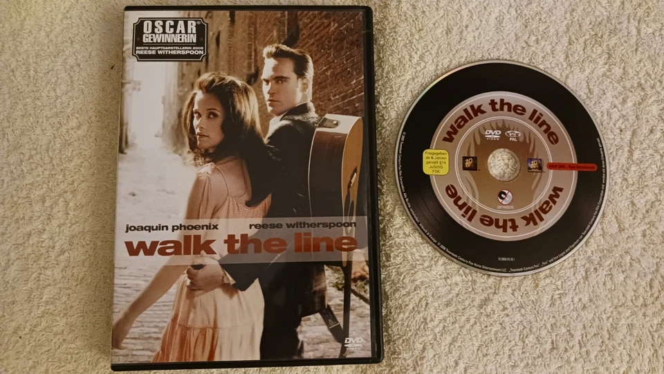 WALK THE LINE - JOAQUIN PHOENIX  DVD 1-DISC AMARAY ZUSTAND: GUT  - Bild 1 von 1