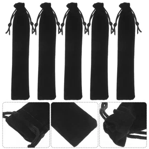 Bolsa con cordón bolsa para bolígrafos funda soporte para bolígrafos regalo bolsa para lápices almacenamiento 25 un. - Imagen 1 de 12