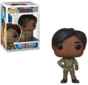 Funko 37585 POP Captain Marvel-Maria Rambeau Collectible Figure, Multicolor - Picture 1 of 1
